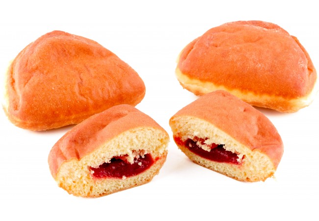 Kapsa s náplní malinovou 60g