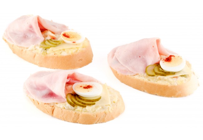 Chlebíček šunkový 100g