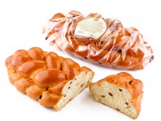 Vánočka tuková s rozinkami B, 800g
