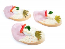 Retro chlebíček s vejcem, 120g