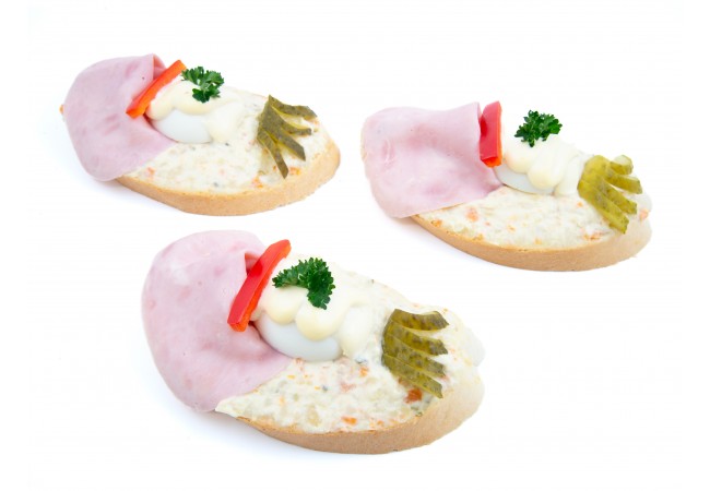 Retro chlebíček s vejcem, 120g