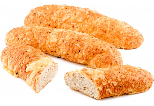 Rohlík sojový sypaný sýrem 80g Rohlík sojový sypaný sýrem 80g