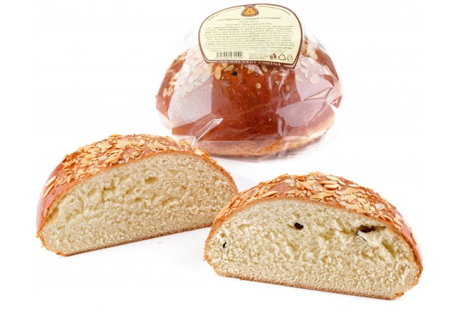 Mazanec s rozinkami a mandlemi, B 400g
