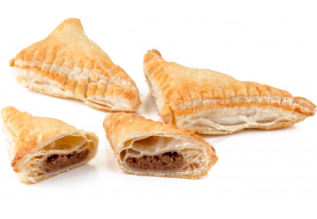 Trojhránek listový s náplní ořechovou 100g