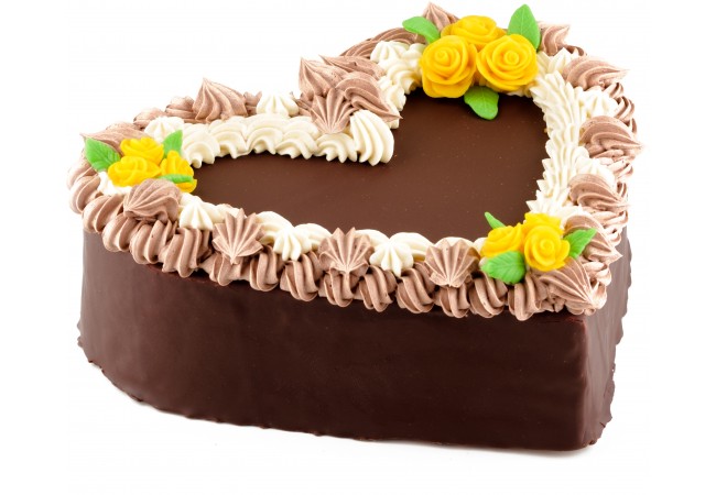 Dort srdce polévané 1500g