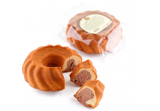 Bábovka třená mramorová,B 400g